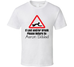 If Lost Or Drunk Return To Aaron Ekblad T Shirt If Lost Or Drunk Return To Aaron Ekblad T Shirt