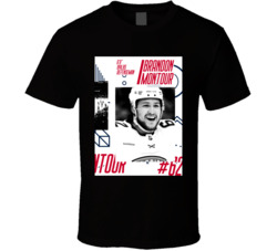 Brandon Montour Profile T Shirt Brandon Montour Profile T Shirt