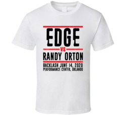Edge Vs Randy Orton Backlash Retro Look T Shirt Edge Vs Randy Orton Backlash Retro Look T Shirt