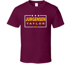 Sonny Jurgensen Charley Taylor For President 2024 Washington Football Sonny Jurgensen Charley Taylor For President 2024 Washington Football