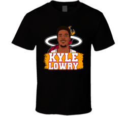 Kyle Lowry Player Protrait T Shirt