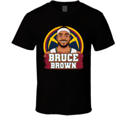 Bruce Brown Player Protrait T Shirt