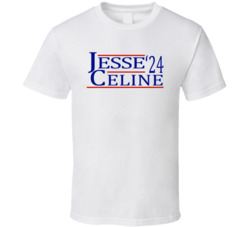 Jesse And Celine For President '24 Before Sunrise Fan T Shirt Jesse And Celine For President '24 Before Sunrise Fan T Shirt