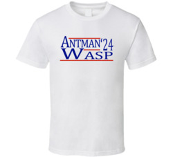 Antman And The Wasp For President '24 Movie Fan T Shirt Antman And The Wasp For President '24 Movie Fan T Shirt