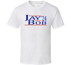 Jay And Bob For President '24 Jay And Silent Bob Strike Back Fan Jay And Bob For President '24 Jay And Silent Bob Strike Back Fan