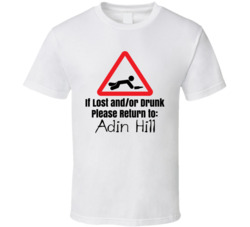 Adin Hill If Lost Or Drunk Return T Shirt Adin Hill If Lost Or Drunk Return T Shirt