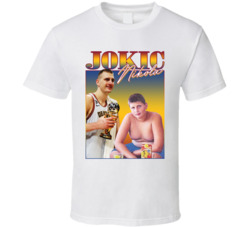 Kid Nikola Jokic 90s Style T Shirt Kid Nikola Jokic 90s Style T Shirt