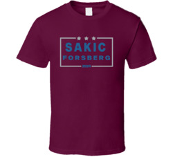 Joe Sakic Peter Forsberg For President 2024 Colorado Hockey Fan T Shir Joe Sakic Peter Forsberg For President 2024 Colorado Hockey Fan T Shir