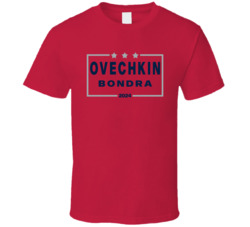 Alex Ovechkin Peter Bondra For President 2024 Washington Hockey Fan T Alex Ovechkin Peter Bondra For President 2024 Washington Hockey Fan T