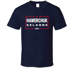 Dale Hawerchuk Teemu Selanne For President 2024 Winnipeg Hockey Fan T Dale Hawerchuk Teemu Selanne For President 2024 Winnipeg Hockey Fan T