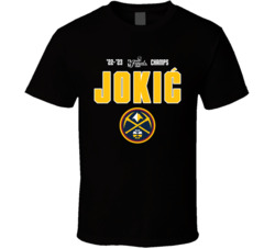 Nikola Jokic 22 23 Nba Finals Champ T Shirt Nikola Jokic 22 23 Nba Finals Champ T Shirt