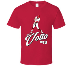 Joey Votto Swing T Shirt Joey Votto Swing T Shirt