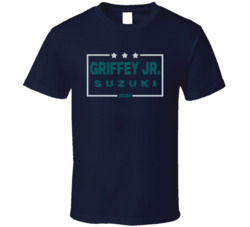 Ken Griffey Jr Ichiro Suzuki For President 2024 Seattle Baseball Fan T Ken Griffey Jr Ichiro Suzuki For President 2024 Seattle Baseball Fan T