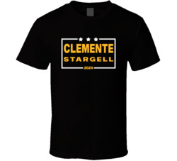 Roberto Clemente Willie Stargell For President 2024 Pittsburgh Basebal Roberto Clemente Willie Stargell For President 2024 Pittsburgh Basebal