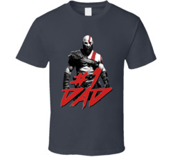 Kratos Number One Dad T Shirt Kratos Number One Dad T Shirt