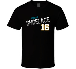 Denard Robinson 16 Shoelace Favorite Player Football Fan T Shirt Denard Robinson 16 Shoelace Favorite Player Football Fan T Shirt