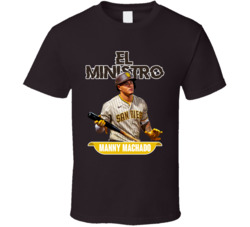 Manny Machado El Ministro T Shirt Manny Machado El Ministro T Shirt