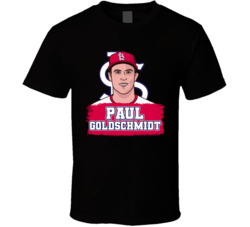 Paul Goldschmidt Player Protrait T Shirt Paul Goldschmidt Player Protrait T Shirt