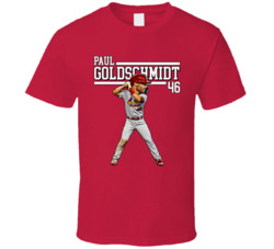 Paul Goldschmidt Big Head Cartoon T Shirt Paul Goldschmidt Big Head Cartoon T Shirt