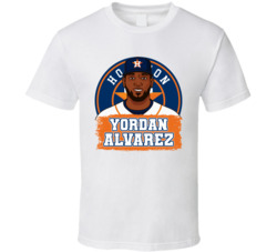 Yordan Alvarez Player Portrait T Shirt Yordan Alvarez Player Portrait T Shirt