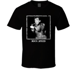 Mick Jones Middle Finger Worn Look T Shirt
