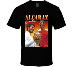 Carlos Alcaraz 90s Style T Shirt
