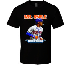 Francisco Lindor Mr Smile T Shirt Francisco Lindor Mr Smile T Shirt