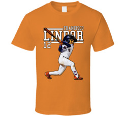 Francisco Lindor Big Head Cartoon T Shirt Francisco Lindor Big Head Cartoon T Shirt