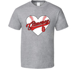 Andres Gimenez Baseball Heart T Shirt Andres Gimenez Baseball Heart T Shirt
