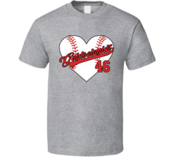 Paul Goldschmidt Baseball Heart T Shirt Paul Goldschmidt Baseball Heart T Shirt