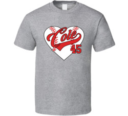 Gerrit Cole Baseball Heart T Shirt Gerrit Cole Baseball Heart T Shirt