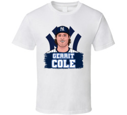 Gerrit Cole Player Protrait T Shirt Gerrit Cole Player Protrait T Shirt