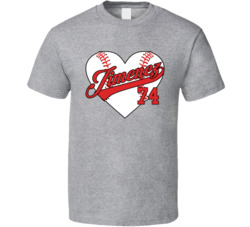 Eloy Jimenez Baseball Heart T Shirt Eloy Jimenez Baseball Heart T Shirt