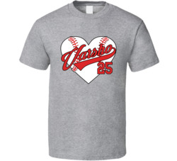 Daulton Varsho Baseball Heart T Shirt Daulton Varsho Baseball Heart T Shirt