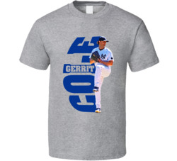 Gerrit Cole Big Title T Shirt Gerrit Cole Big Title T Shirt
