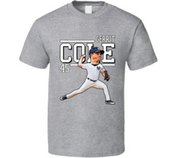 Gerrit Cole Big Head Cartoon T Shirt Gerrit Cole Big Head Cartoon T Shirt