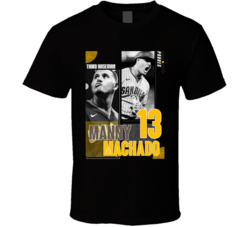 Manny Machado Athlete Graphic T Shirt Manny Machado Athlete Graphic T Shirt