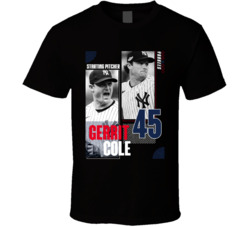 Gerrit Cole Athlete Graphic T Shirt