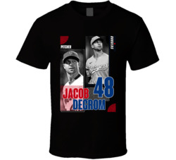 Jacob Degrom Athlete Graphic T Shirt Jacob Degrom Athlete Graphic T Shirt