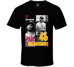 Paul Goldschmidt Athlete Graphic T Shirt Paul Goldschmidt Athlete Graphic T Shirt