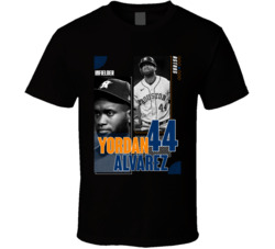 Yordan Alvarez Athlete Graphic T Shirt Yordan Alvarez Athlete Graphic T Shirt