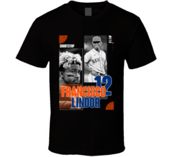 Francisco Lindor Athlete Graphic T Shirt Francisco Lindor Athlete Graphic T Shirt