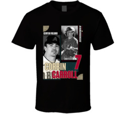 Corbin Carroll Athlete Graphic T Shirt Corbin Carroll Athlete Graphic T Shirt