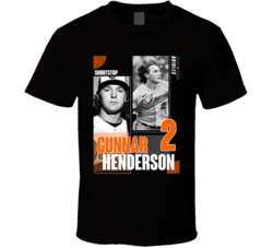 Gunnar Henderson Athlete Graphic T Shirt Gunnar Henderson Athlete Graphic T Shirt