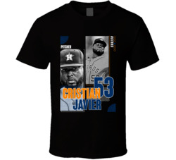 Cristian Javier Athlete Graphic T Shirt Cristian Javier Athlete Graphic T Shirt