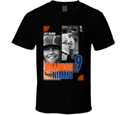 Brandon Nimmo Athlete Graphic T Shirt Brandon Nimmo Athlete Graphic T Shirt