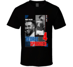 George Springer Athlete Graphic T Shirt George Springer Athlete Graphic T Shirt