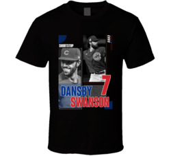 Dansby Swanson Athlete Graphic T Shirt Dansby Swanson Athlete Graphic T Shirt