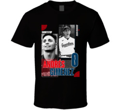 Andres Gimenez Athlete Graphic T Shirt Andres Gimenez Athlete Graphic T Shirt