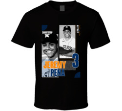 Jeremy Pena Athlete Graphic T Shirt Jeremy Pena Athlete Graphic T Shirt
